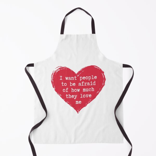 Item preview, I Want People To Be Afraid of How Much They Love Me - Funny Michael Scott Quote designed and sold by ladylaughprints.