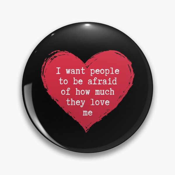 Item preview, I Want People To Be Afraid of How Much They Love Me - Funny Michael Scott Quote designed and sold by ladylaughprints.