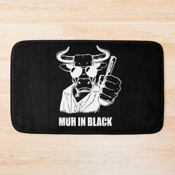 Item preview, Moo In Black MIB designed and sold by brunsch-print.