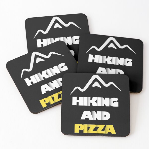 Item preview, Hiking And Pizza designed and sold by VikiQuick.