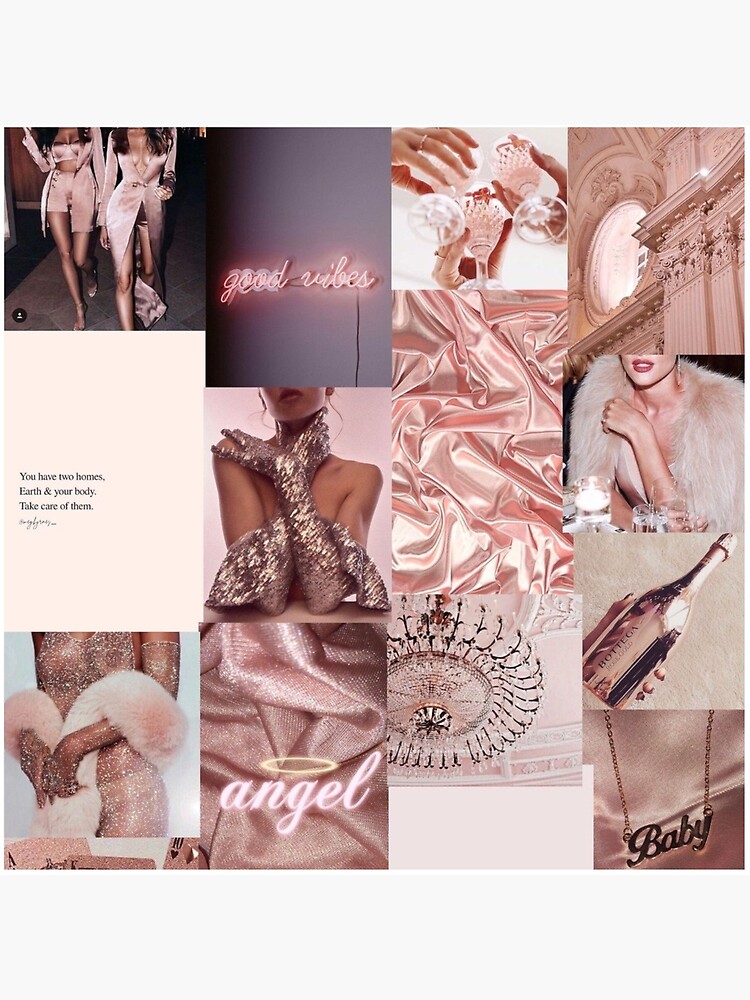 80 PINK, BOUJEE, BADDIE Collage Aesthetic. Set of 80 Pictures! Digital  Prints