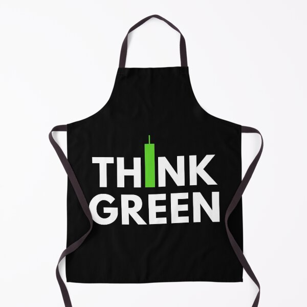 Item preview, Think Green (Candle Stick) designed and sold by TraderShirts.