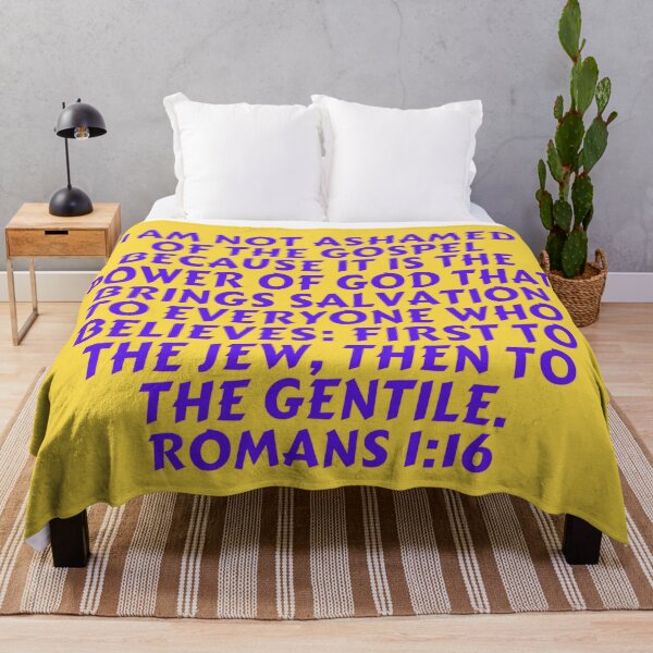 Item preview, Bible Verse Romans 1:16 designed and sold by Prayingwarrior.