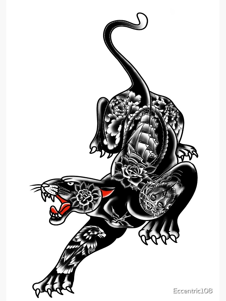 Tattooed Panther