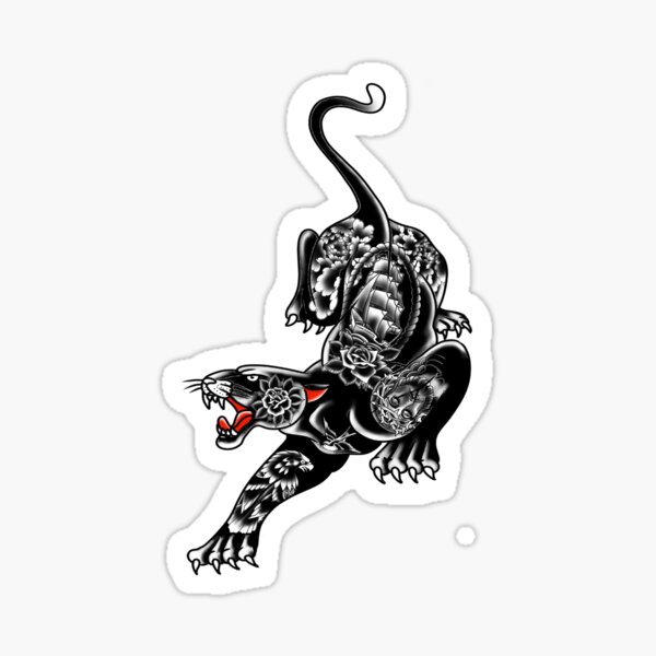 japanese panther tattoo | Panther tattoo, Tattoo sketches, Tattoos