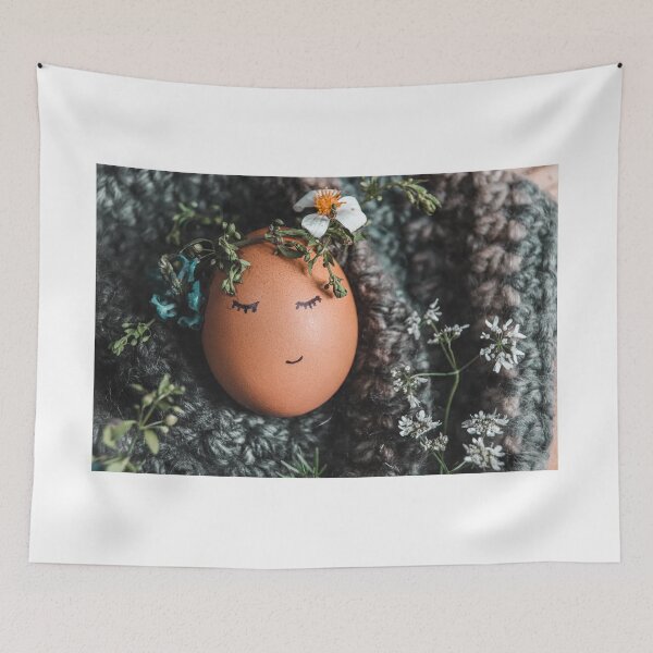 Artikelvorschau, Osterei mit Blumenkrone entworfen und verkauft von MartinxMarie.