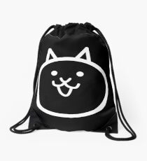 Battle Cat Dark Drawstring Bag