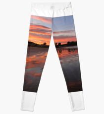 Catlins sunset - New Zealand Leggings