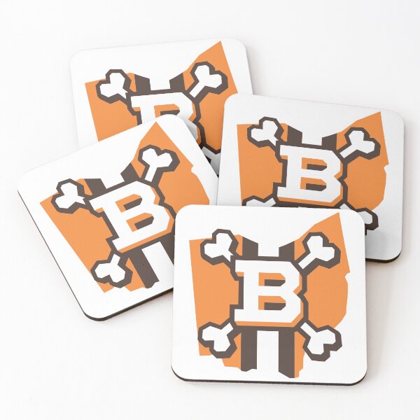 Item preview, B For Browns With Ohio Map designed and sold by Hit-Fun.