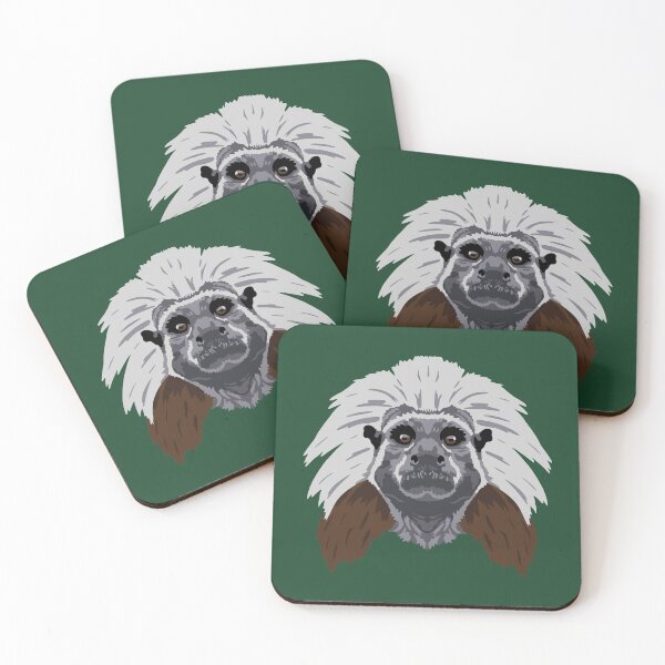 Item preview, Cotton-top Tamarin Face designed and sold by GeoCreate.
