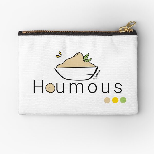 Kinkajou - Hummus Zipper Pouch