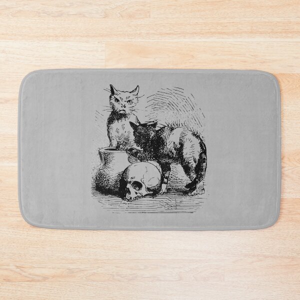 Item preview, Tailpiece with Scowling Cat designed and sold by minimalcinema.