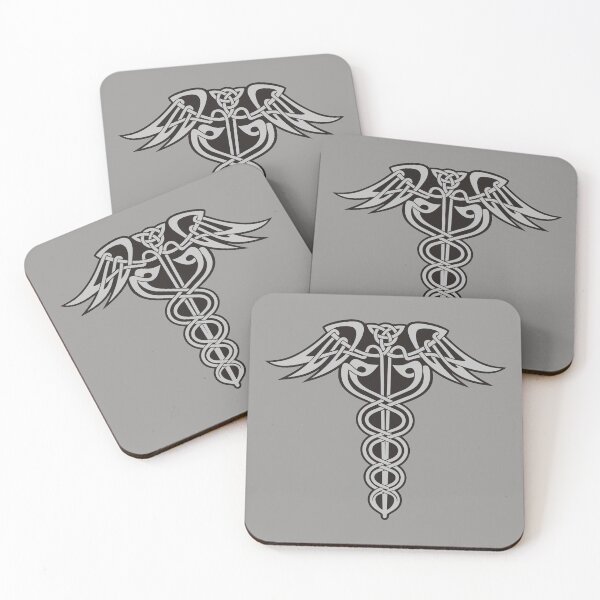 Item preview, Celtic Knot Caduceus designed and sold by sifis.