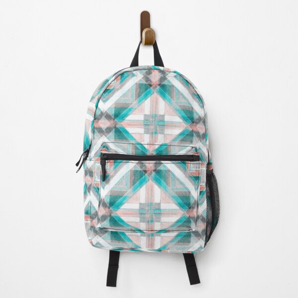 Item preview, Hand Made Edited Pencil Geometry in Light Blue and Red "Geometric Works" designed and sold by Istvan Ocztos.