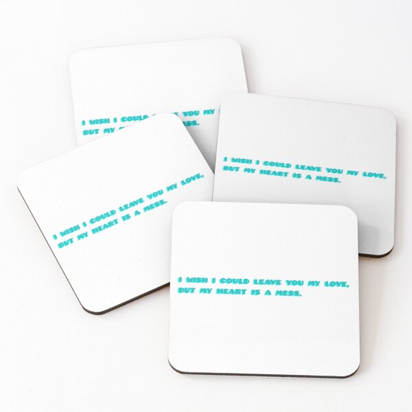 Item preview, i wish i could leave you my love, but my heart is a mess. designed and sold by Anannya  Mondal.