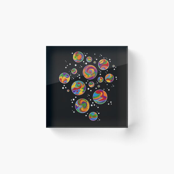 Item preview, Rainbow Planets designed and sold by HighFives555.