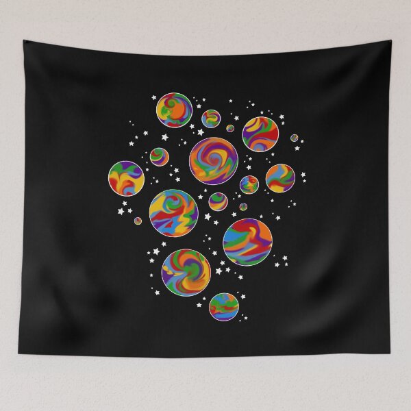 Item preview, Rainbow Planets designed and sold by HighFives555.