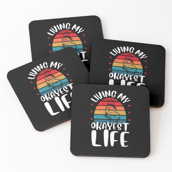 Item preview, Living My Okayest Life Butterfly designed and sold by sunrot7.