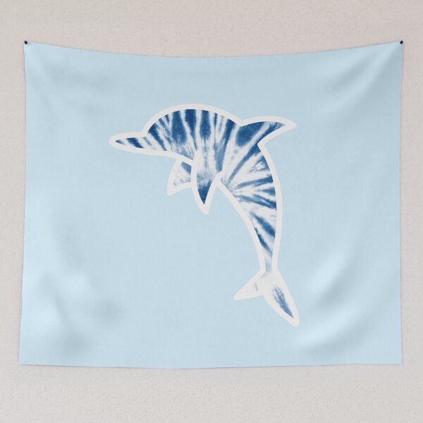 Item preview, Tie dye dolphin  designed and sold by Nyanko-Sempai.
