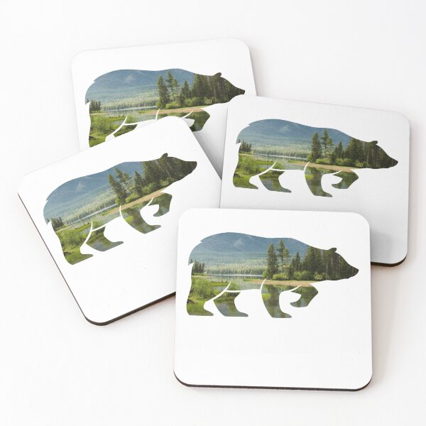 Item preview, Bear in the wild animal protection designed and sold by joozybart.