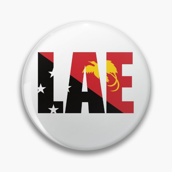 Item preview, LAE with Papua New Guinea Flag designed and sold by PNG-pikinini.