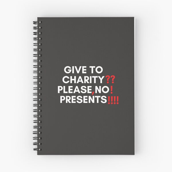 Item preview, 30 Rock - Tracy - Give to charity please no presents designed and sold by LeoSpaceman.