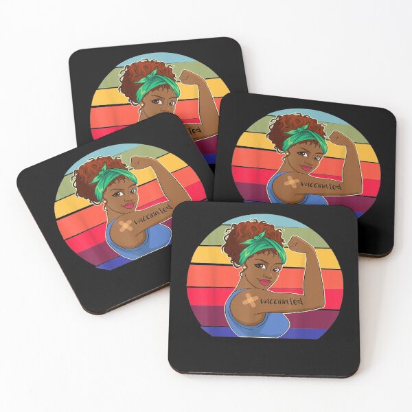 Item preview, Womens I Got Vaccinated African American Vaccinated designed and sold by nancymachado.