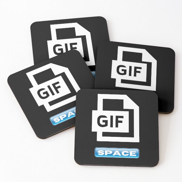 Item preview, Gif Space -  Funny GIF Space themed print design designed and sold by PunShag.