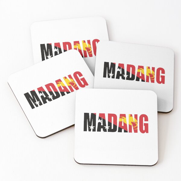 Item preview, Madang with Papua New Guinea Flag designed and sold by PNG-pikinini.