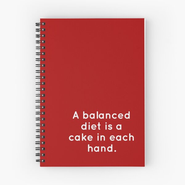 Item preview, A balanced diet is a cake in each hand designed and sold by FunkiFunki.