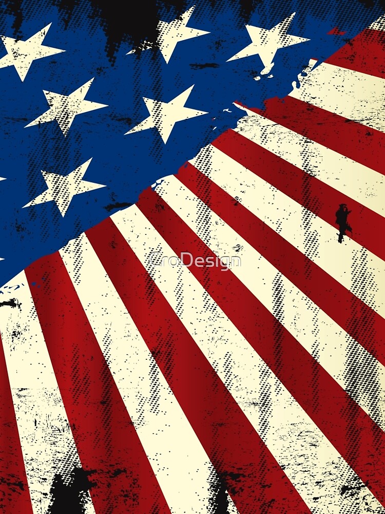 Patriotic America Grunge Flag " A-Line Dress for Sale by CroDesign |  Redbubble