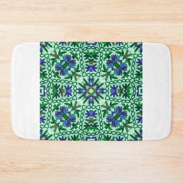 Item preview, Namda green Embroidery 4000 repeatable designed and sold by ZenArt-Fern.