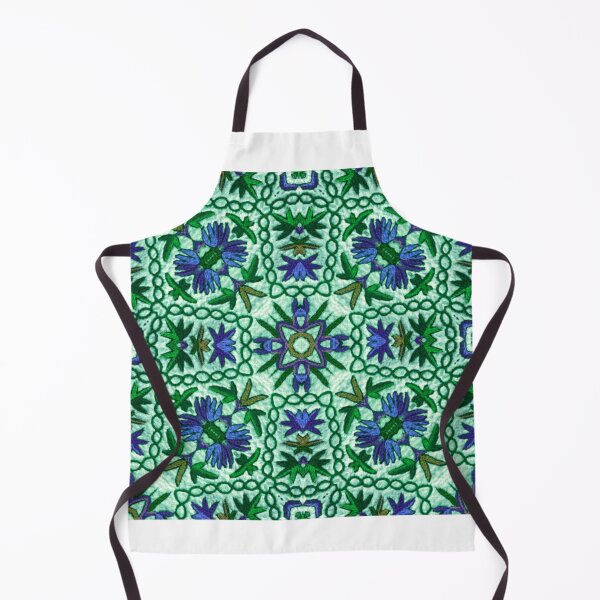 Item preview, Namda green Embroidery 4000 repeatable designed and sold by ZenArt-Fern.