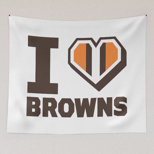 Item preview, I Love Browns With Heart designed and sold by Hit-Fun.