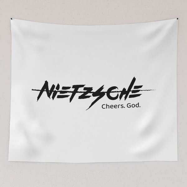 Item preview, NIETZSCHE Cheers God | Cross over Nietzsche designed and sold by Vitsson.