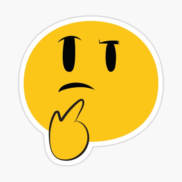 Thonkin' Funny Discord Emoji I'm Thinking Meme T-shirt 