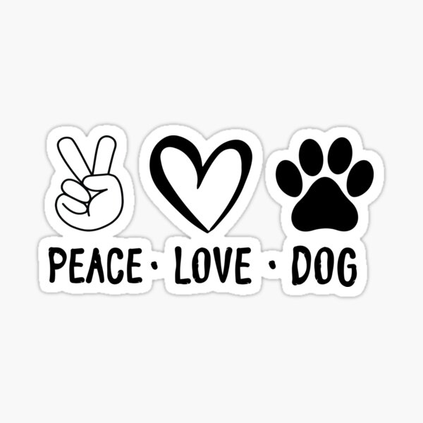 Free Free 165 Peace Love And Dogs Svg SVG PNG EPS DXF File