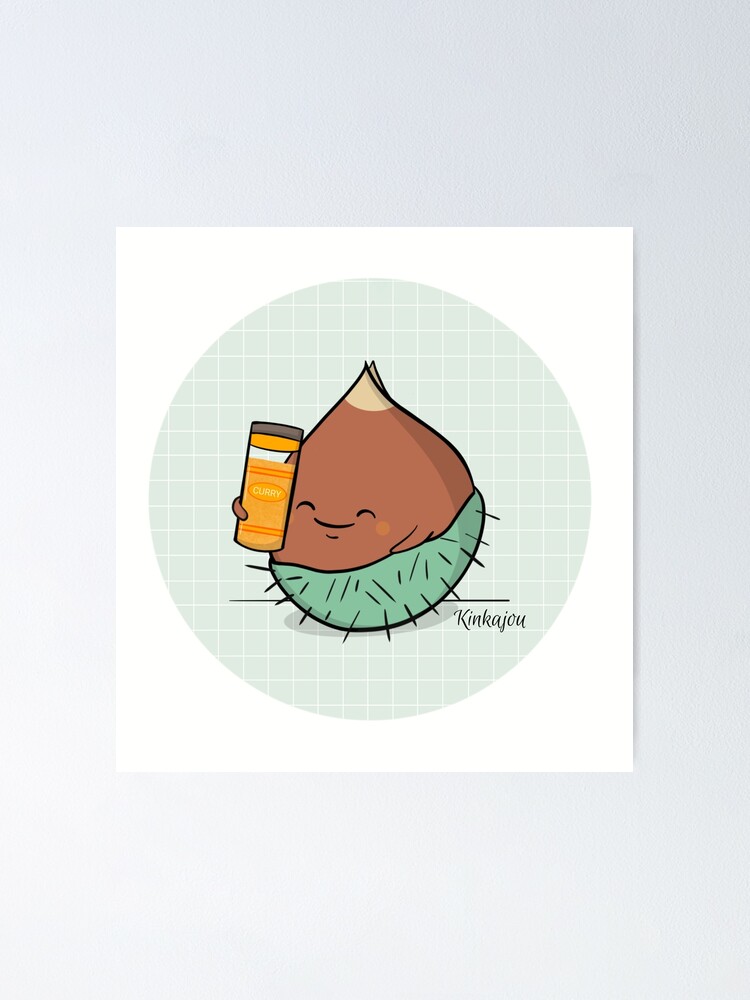 Poster ''Kinkajou - Kuri-Kuri Curry' : autre vue