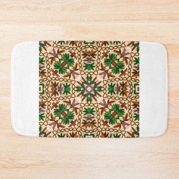 Item preview, Namda brown Embroidery 4000 repeatable designed and sold by ZenArt-Fern.