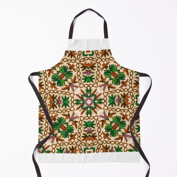 Item preview, Namda brown Embroidery 4000 repeatable designed and sold by ZenArt-Fern.