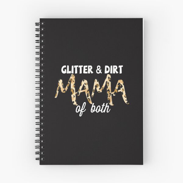 Item preview, Glitter And Dirt Mom Of Both Leopard And Camo Mama Of Both designed and sold by Bartolomej-1.