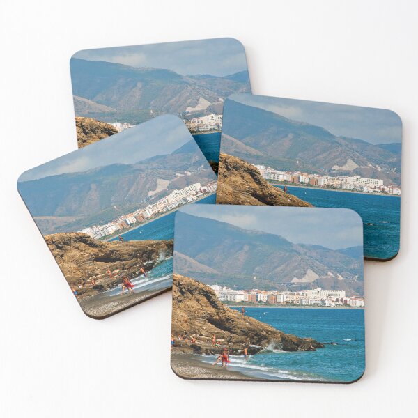 Item preview, Penoncillo Beach Torrox Costa Nerja Spain designed and sold by AndyEvansPhotos.