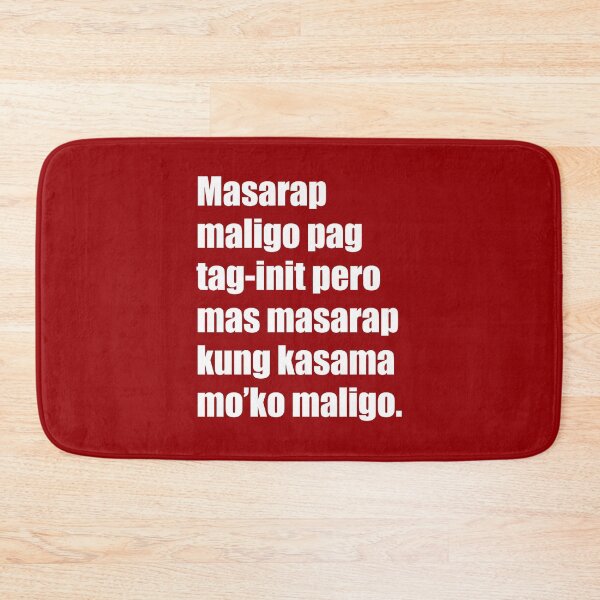 Item preview, Funny Filipino Pick Up Line - Ligo (Bathe) Text designed and sold by RaymundLeslie.