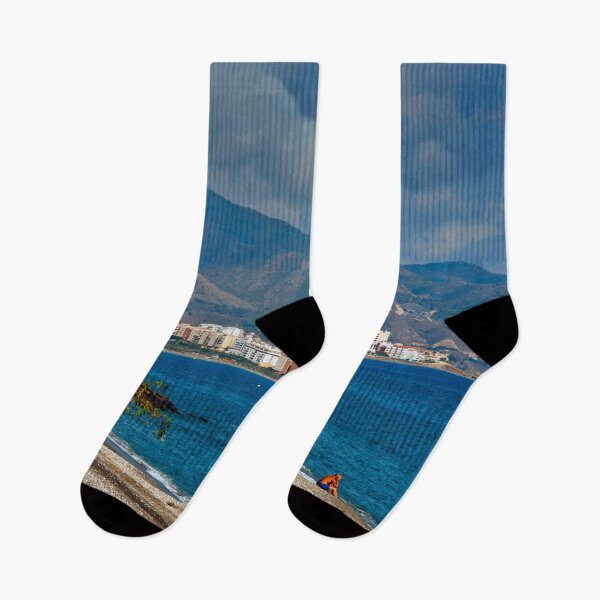 Item preview, Penoncillo Beach Torrox Costa Nerja Spain designed and sold by AndyEvansPhotos.