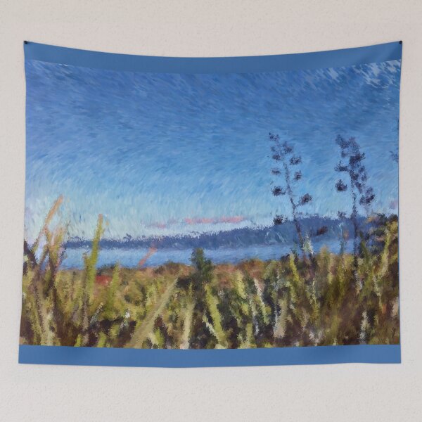Item preview, Kapiti Island From Paraparaumu Beach designed and sold by carole hirst.