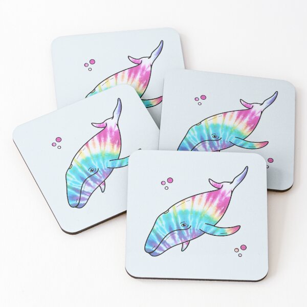 Item preview, Tie dye whale designed and sold by Nyanko-Sempai.