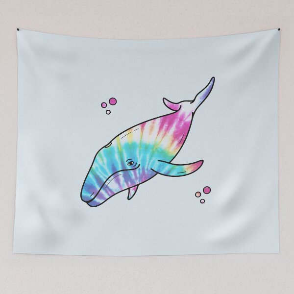 Item preview, Tie dye whale designed and sold by Nyanko-Sempai.