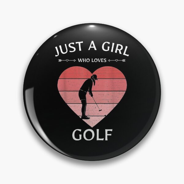 Item preview, Just A Girl Who Loves Golf Female Golfer Golf Lover  designed and sold by christinero2.