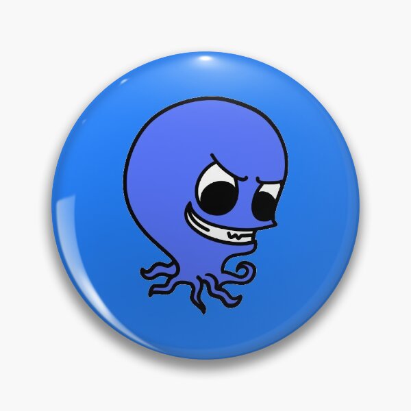 Item preview, Octopus The Blue Evil Monster designed and sold by monsterino.