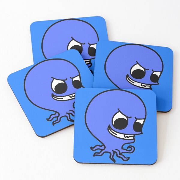 Item preview, Octopus The Blue Evil Monster designed and sold by monsterino.